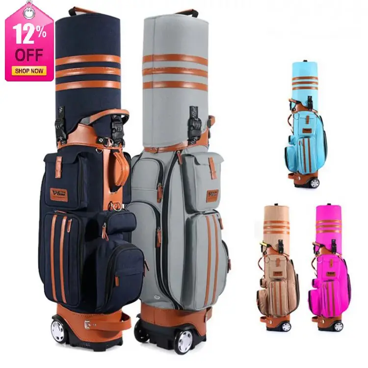 Hot selling PU Selected material staff golf bag