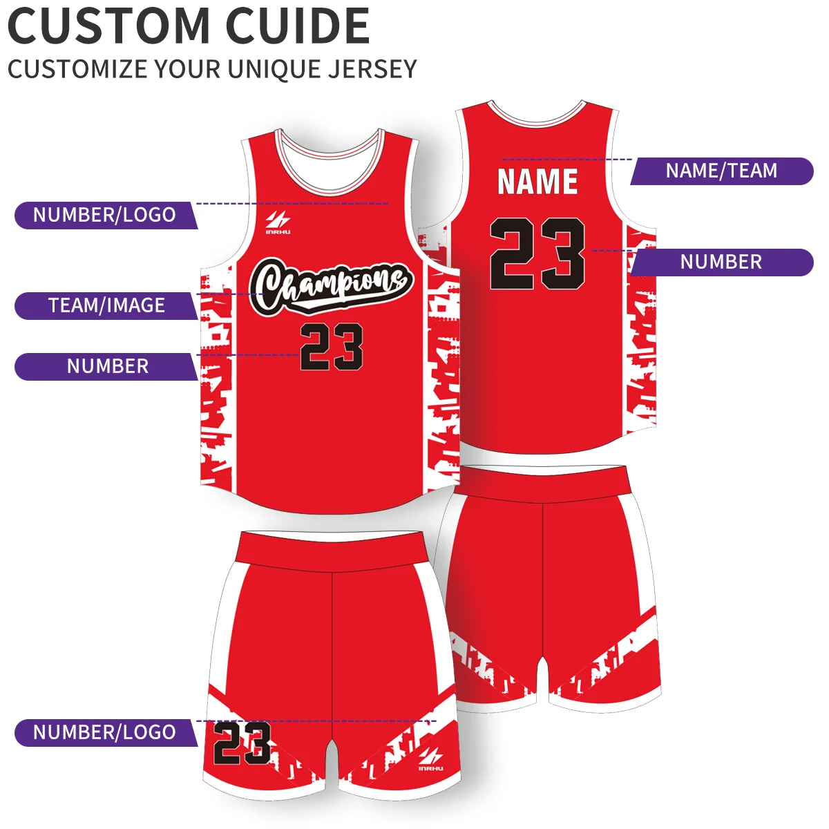 Profession Custom High Quality Basketball Uniform Low Moq Basketball Wear