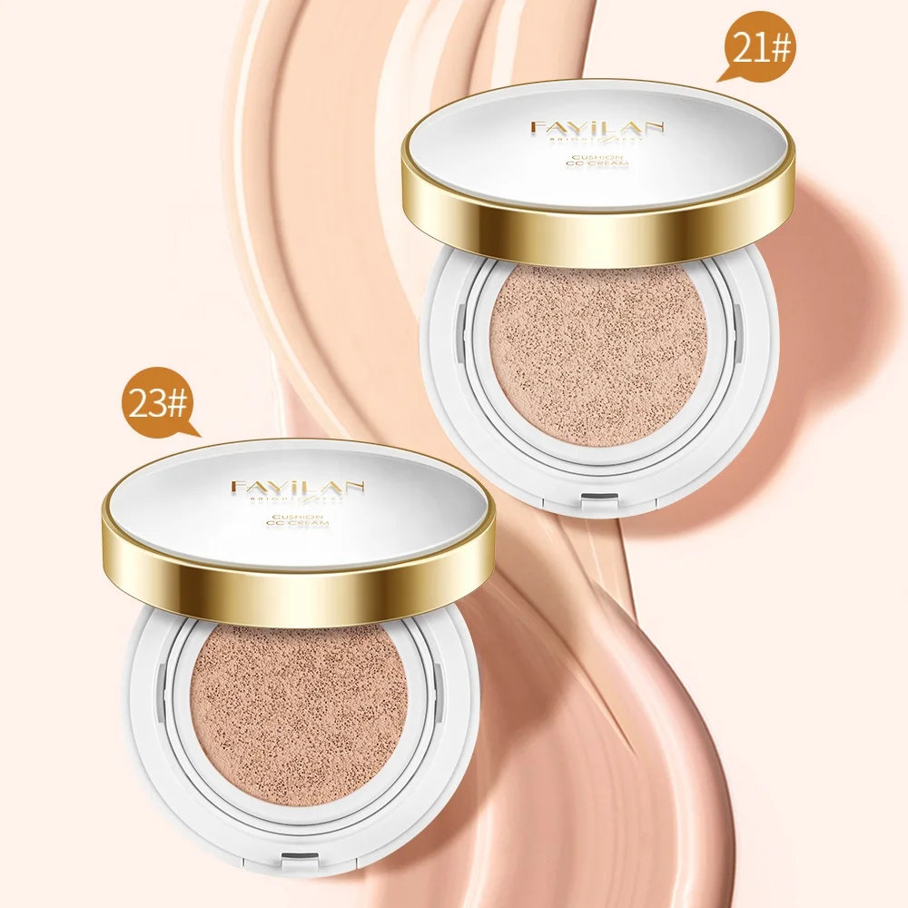 Flawless air cushion Moisturizing and oil control, not easy to take off makeup and brighten skin powder of  CC cream