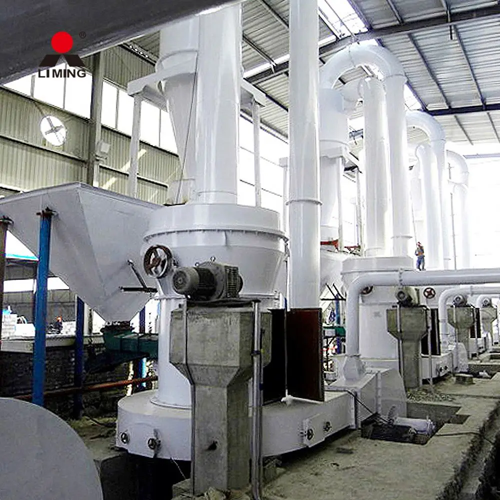 10 Tons Per Hour Full Set Raymond Mill For Limestone Calcite Barite Dolomite Processing