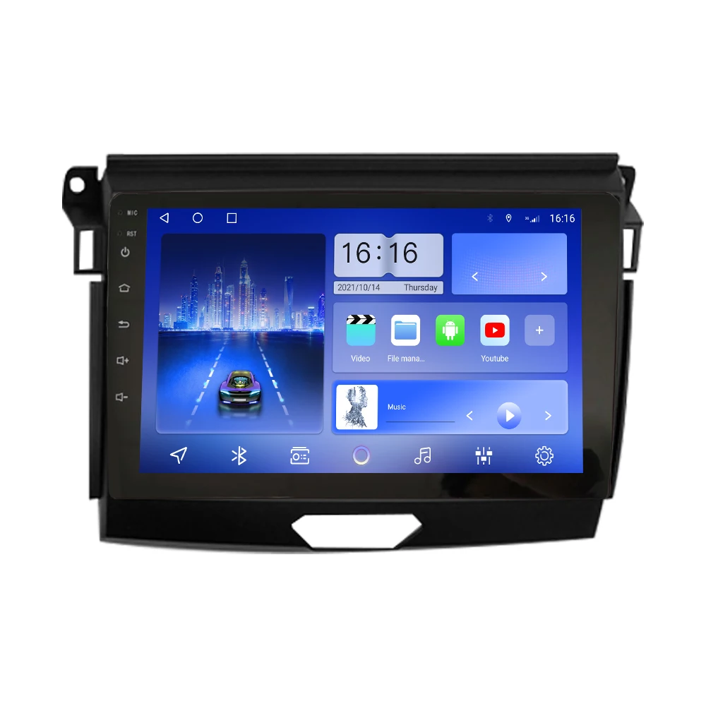 Car Radio For Ford Ranger 2014-2017 2Din Android  Car Stereo DVD GPS Navigation Player Multimedia Android Auto Carplay