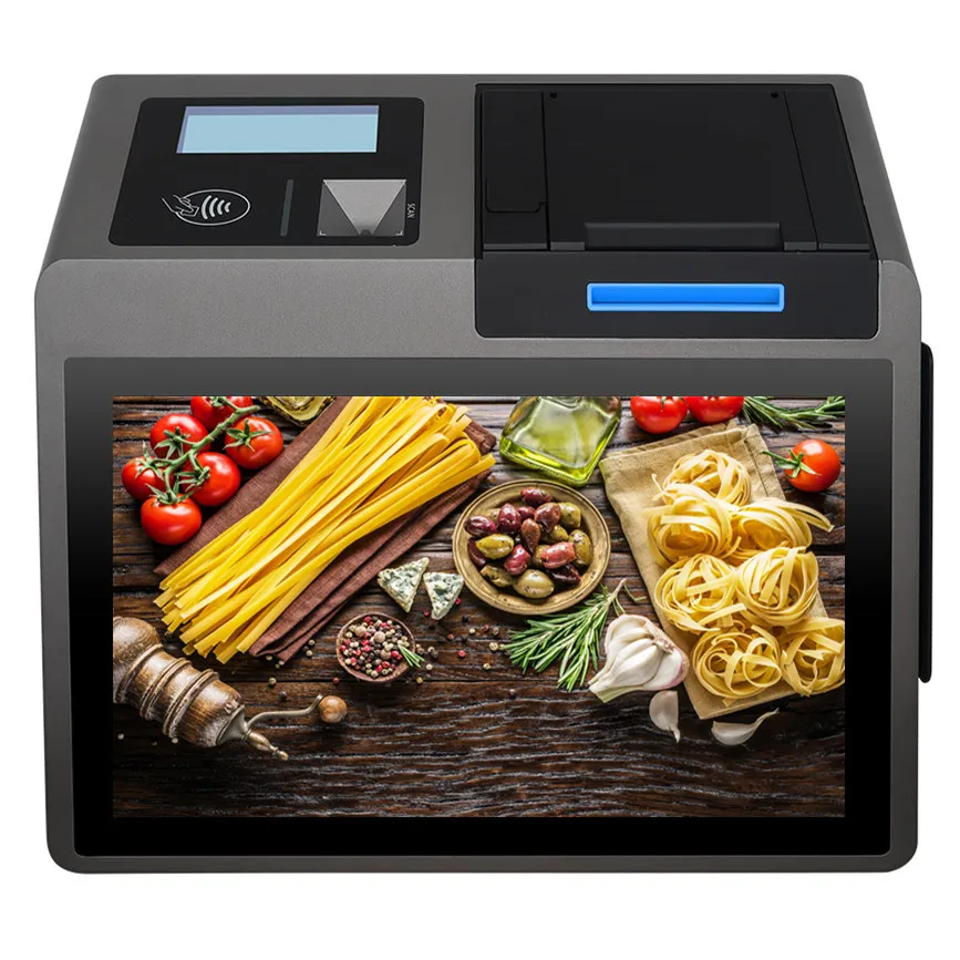 F6903 Android 11.0 NFC Point of Sale Cash Register 58mm 80mm Receipt Printer Restaurant Machine All In One Pos Terminal System