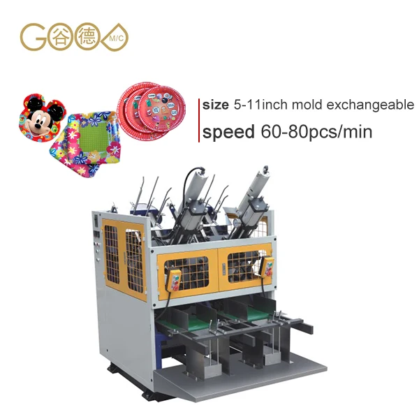 (MB-400) Automatic Paper Plates Manufacturing Machine Cost/Disposable Dish Making Machine