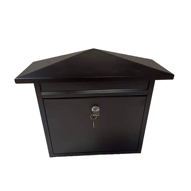 Iron modern mailbox outdoor smart mailbox locker brand new product waterproof mailbox