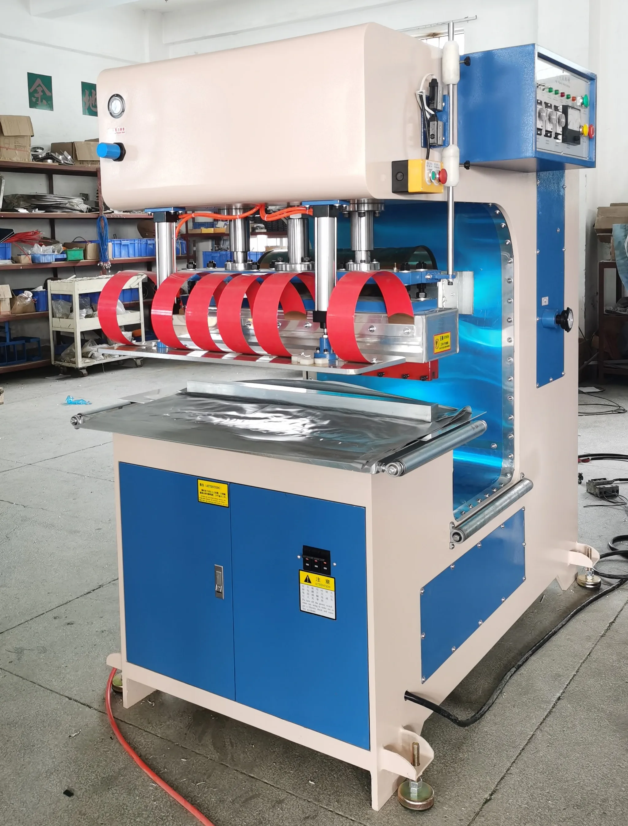 Automatic PVC Tent High Frequency Welding Machine for PVC Fabric Tarpaulin Gas Container Welder