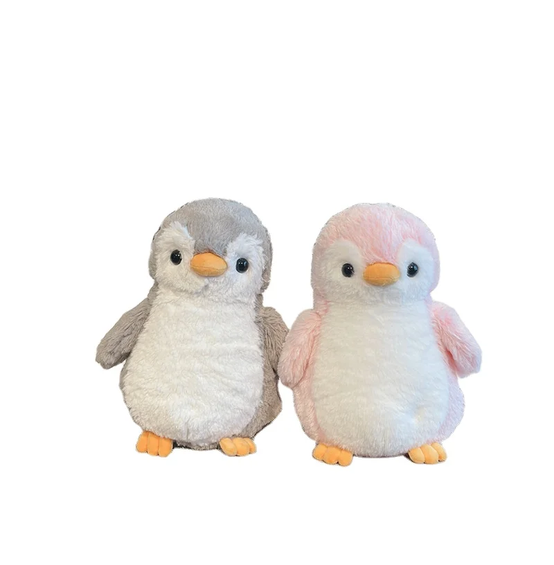 New Design High Quality Cute Grey Pink Educational penguin toys For kids