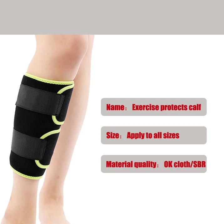 
2021 Hot Selling On Amazon Slimming Leg Sports Brace Compression Calf Sleeve 