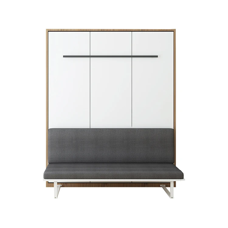 Заводская цена невидимая Ручная вертикальная настенная кровать экономия пространства стабильная Выдвижная Скрытая Складная подъемная с диваном