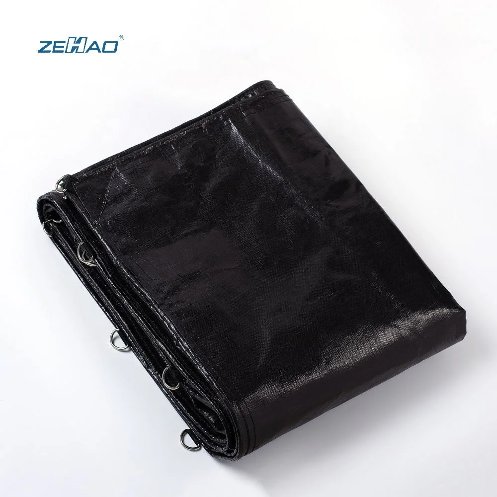 Black Tarpaulin pe Tarpaulin 10 X 20 Tarp Rolls Tarpaulins 200 Gsm