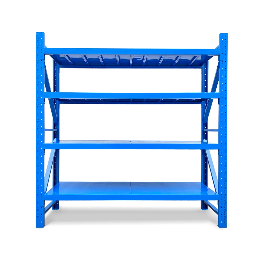 Medium Duty Shelf for Warehouse Storage metal shelving  holders Garage metal powered shelves