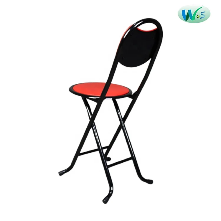 WSF 5550 foldable portable chair light stackable church legs stool silla beach kids outdoor hiking walking stick chair