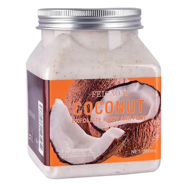 Avocado Multi-Fruit Body Scrub Deep Clean Exfoliating chicken skin moisturizing soft skin Exfoliating 500g wholesale price