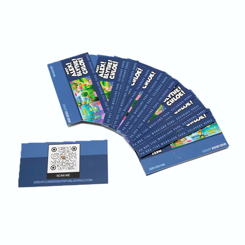 Custom Business Cards Printing Custom Design Art Paper  with Logo