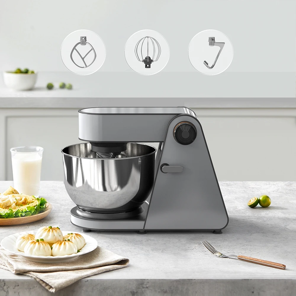 Manufacturer Planetary Electric Stand Mixer OEM 1200W 4L 5L Cake Bread Dough Food Mixer