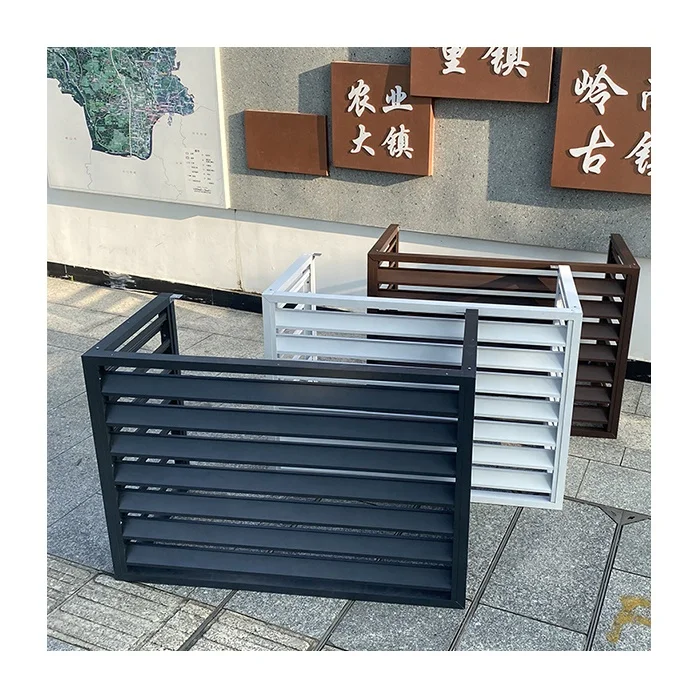 Factory Custom Aluminum Air Conditioner Protector Outdoor   Air Conditioner Cover For Outside