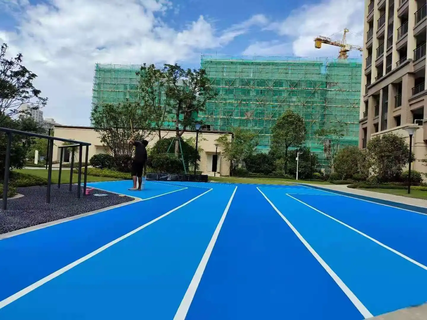 EPDM playground rubber granules