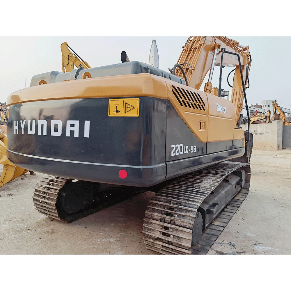 Second Hand Japan Engine Hyundai 220LC-9S  Crawler Excavator Used Excavator for Mexico