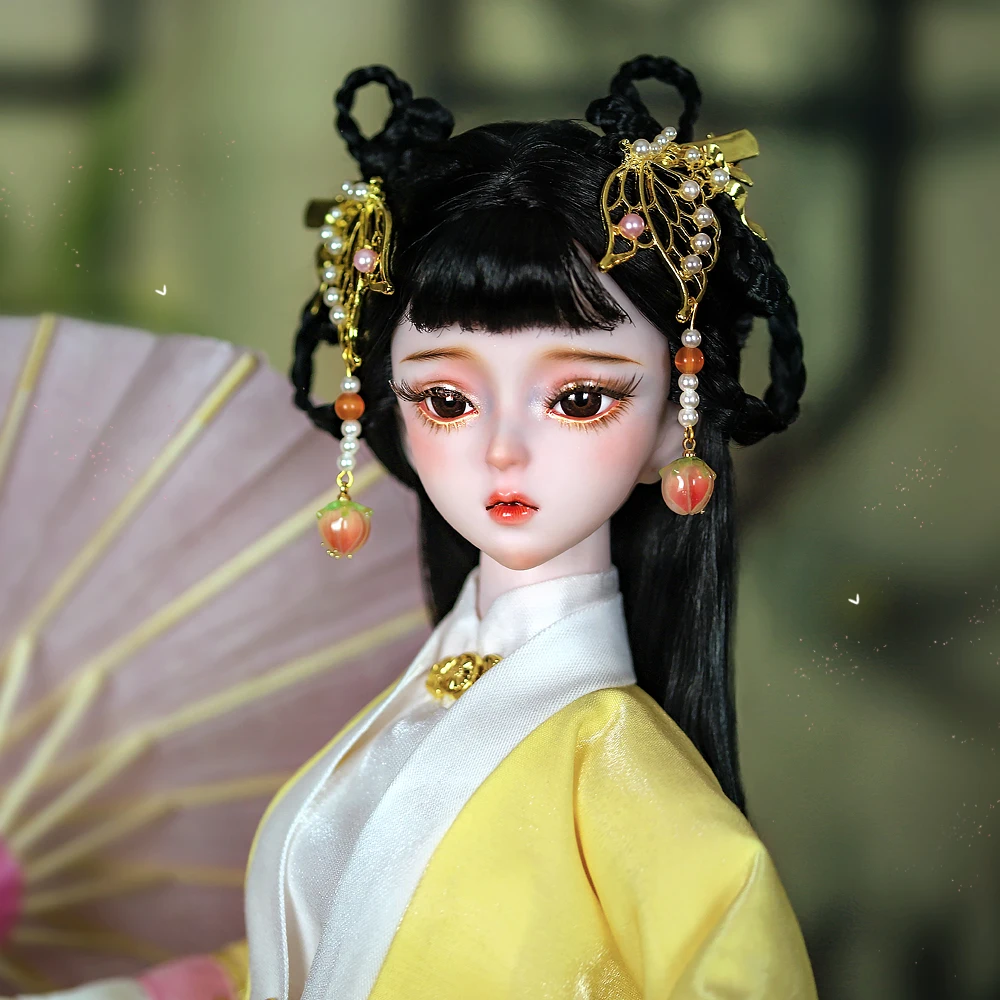 DBS Dream Fairy Silicone Female Plastic BJD Pretty Dress For Girls Gift Toys