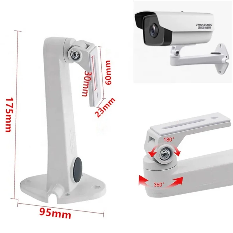 Security Indoor Camera wall mount Bracket Stand Holder Outdoor CCTV Adjustable Bracket cctv Camera Accessories