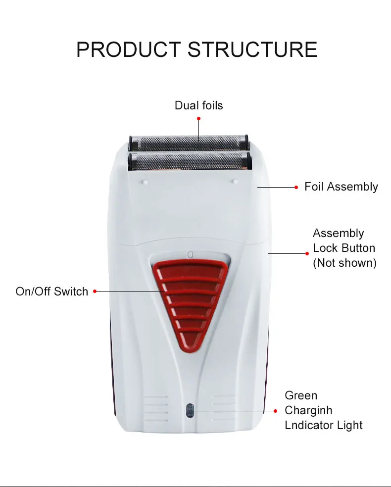 Best Quality Rechargeable Shaver Mini Rechargeable Smart Best Electric Shaver For Men
