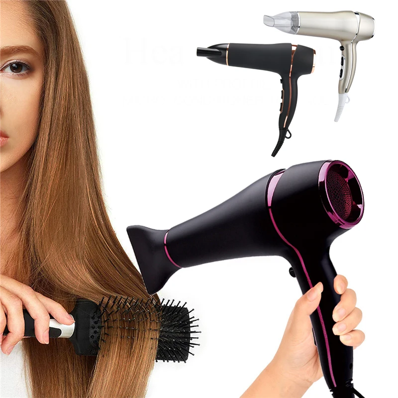 PRITECH New Professional Solar Blow Dryer Electric Ionic Hair Dryer With Ac Motor
