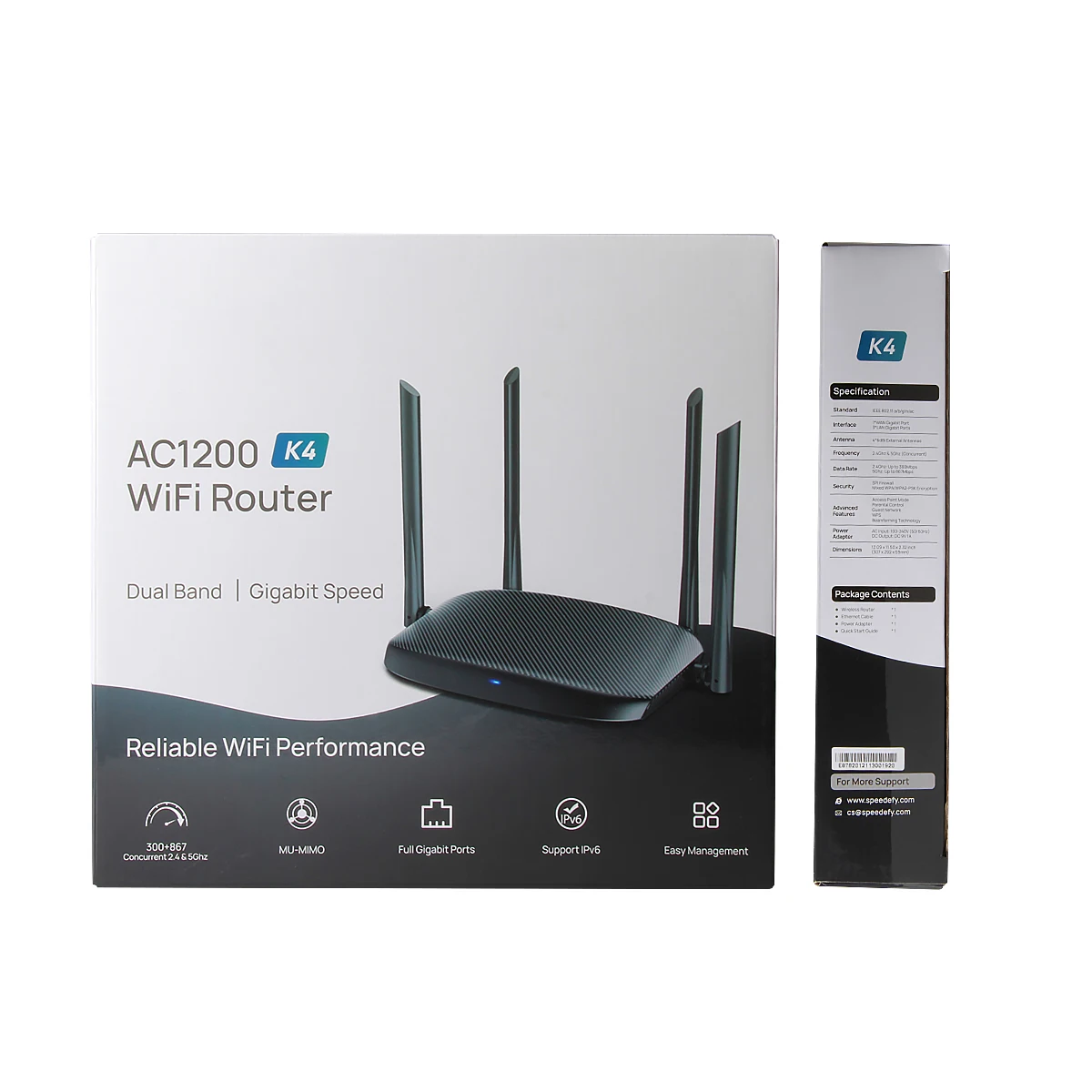 Long range 1200M wireless router enterprise routers Tenda vpn router