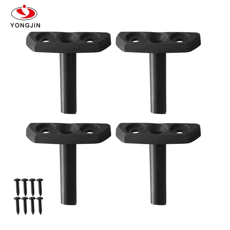 YongJin 4PCS Plastic Black Snap-in Fenders Installation Kit for Sea-Doo RXP-X GTI GTR GTS Models #295100550