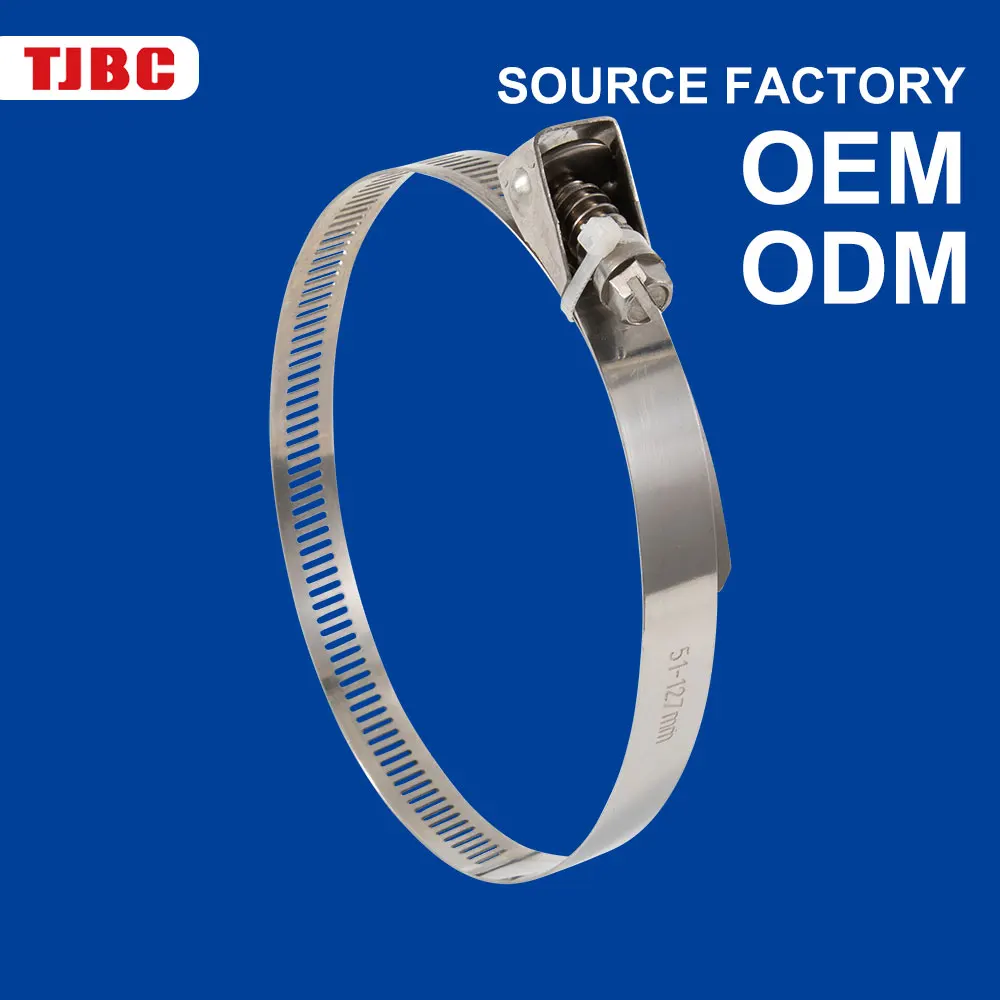 Wholesale American Hose Clip Hydraulic Heavy Duty Quick Release 201 304 316 Stainless Steel Hose Clamp