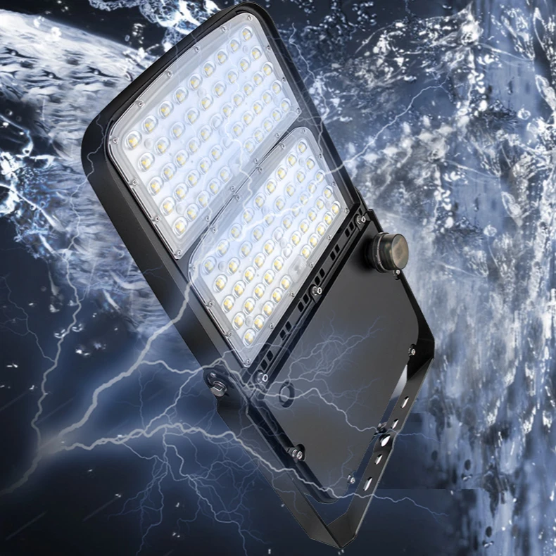 Customize auto induction Outdoor wall mounteize Energy Saving High Lumed Led Floodlight 100W 200W 300W