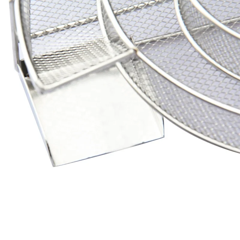 Outdoor stainless steel barbecue tool multi-family non-stick smoke grill grill net