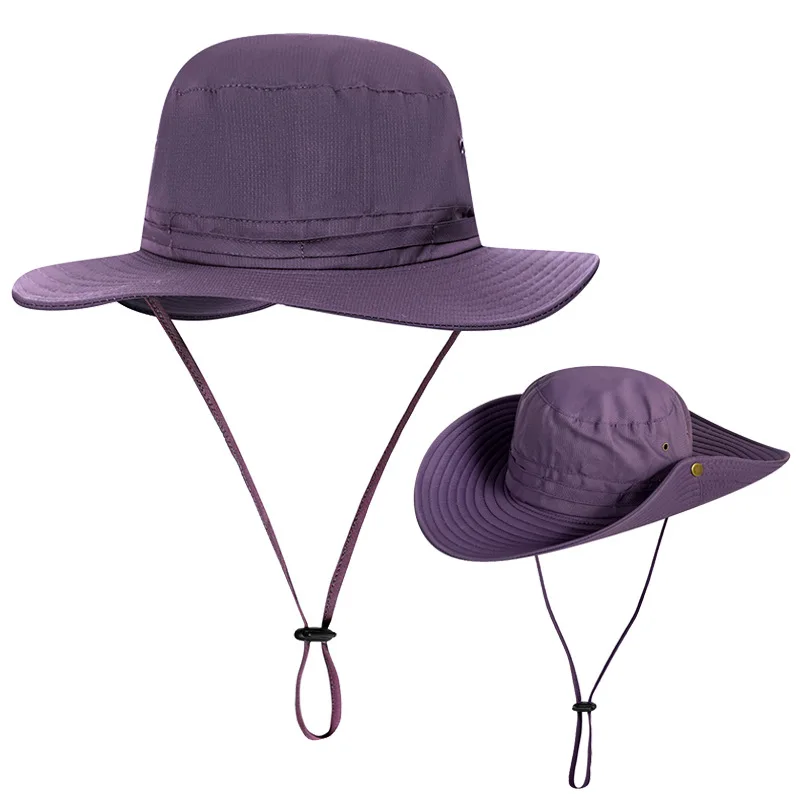 Wide brim oem fisherman hats bucket hat with neck flap for adults