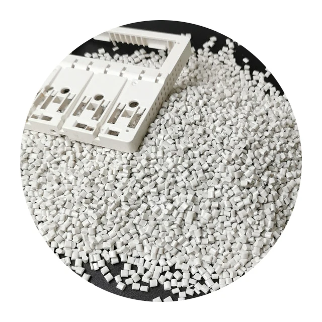 PC/PBT Plastic Resin Granules Price GF30% PBT/PC GF50 Injection Vrigin Grade Carbon Fiber Resin for Plugs and Sockets