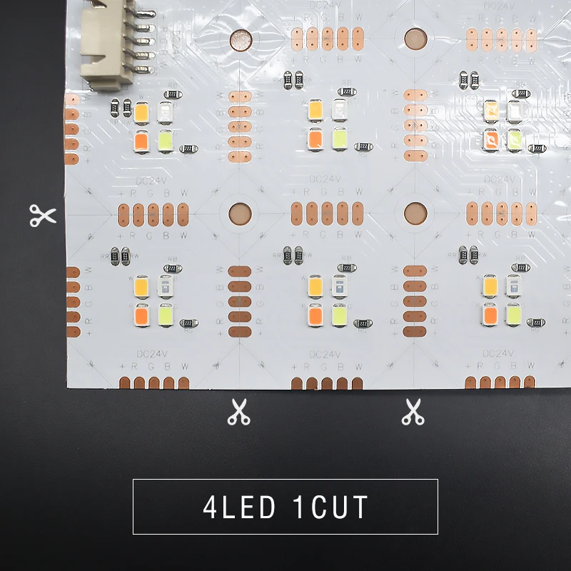 BRIGHT 490*245mm LED panel Light SMD5050 RGBW Remote Control LED Light panel Flexible backlight