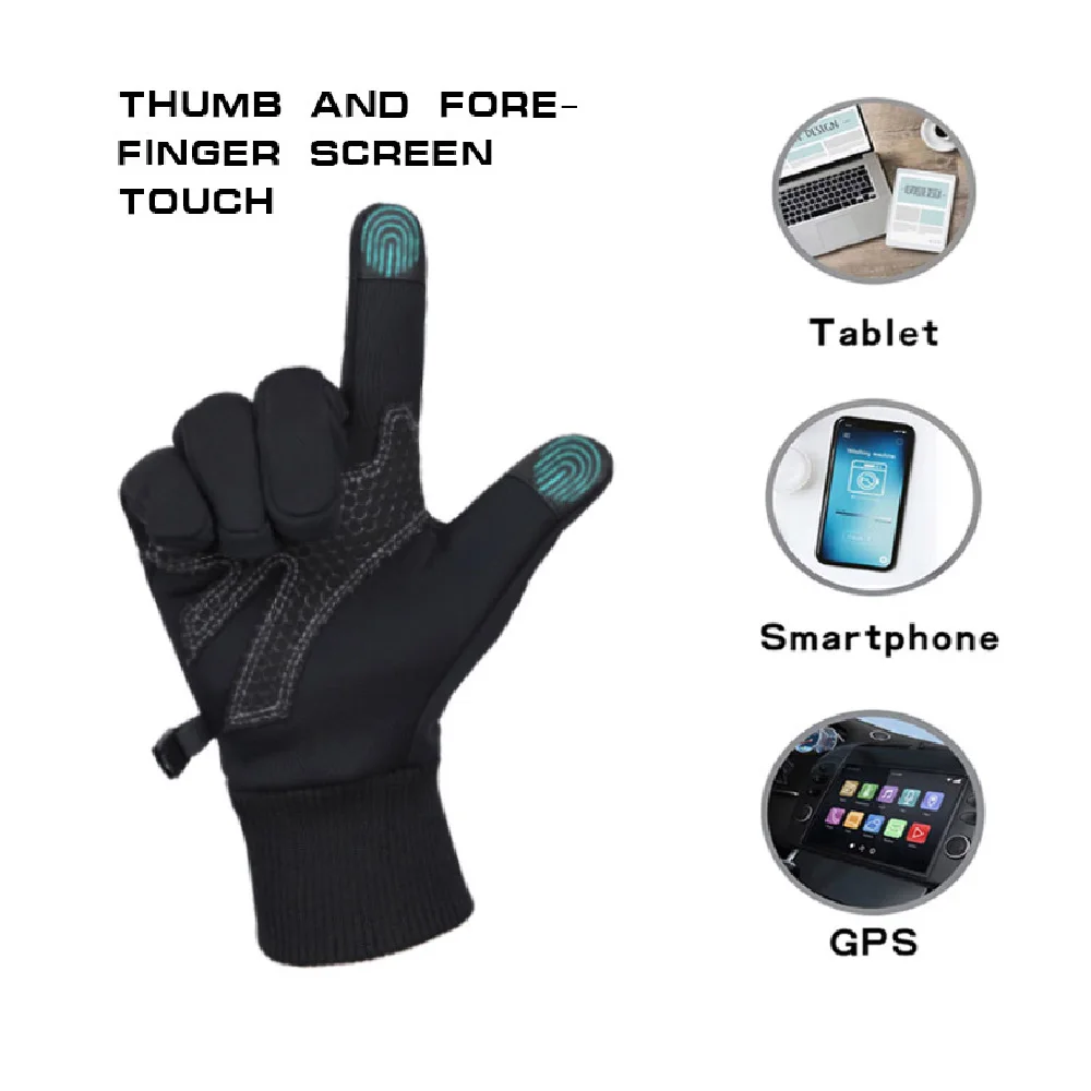 Anti Slip Touchscreen Waterproof Running Touch Screen Sports Racing Winter Windproof Cycling Gloves