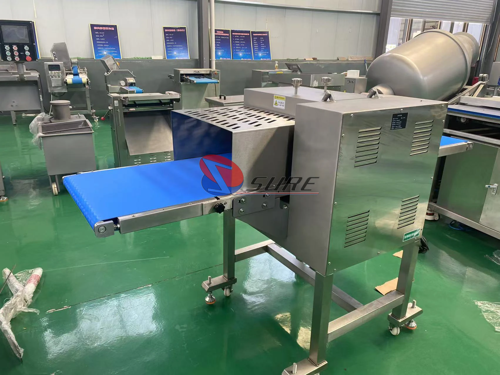 Industrial Meat Processing Equipment Automatic Fresh Meat Beef Slicer Machine