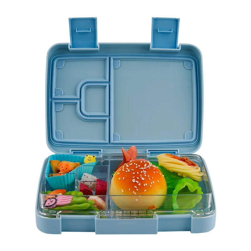 Most popular customized 4 compartment bento lunch box for kids school