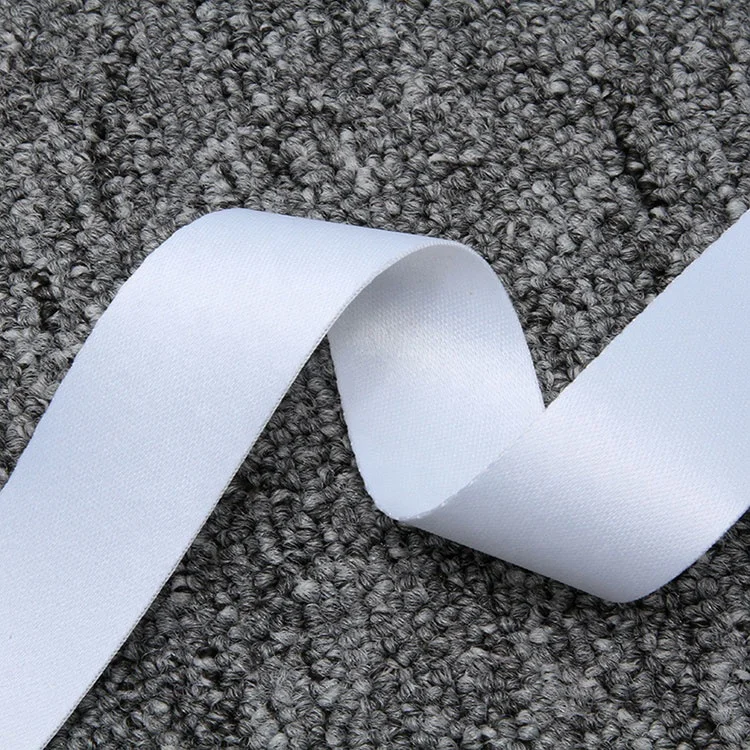 White Plain Polyester Ribbon Sublimation Lanyard Strap for Custom Thermal Heat Transfer Printing Neck Strap Lanyards