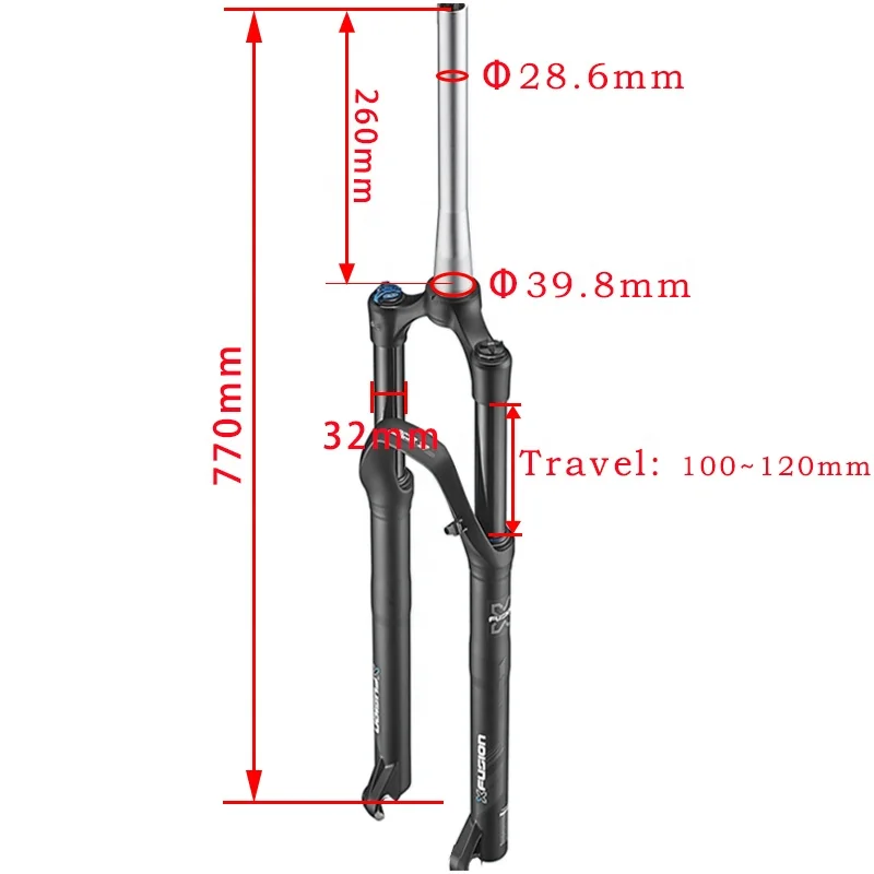 2021 hot XFUSION RC32 Mountain MTB 29 160 mm mountain dirt bike suspension fork