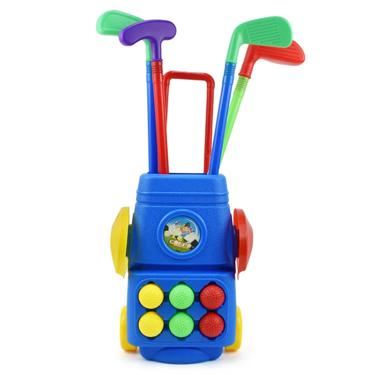 Indoor Outdoor Golf Toys Set Toddler for Kids Golf Cart Toys Sets