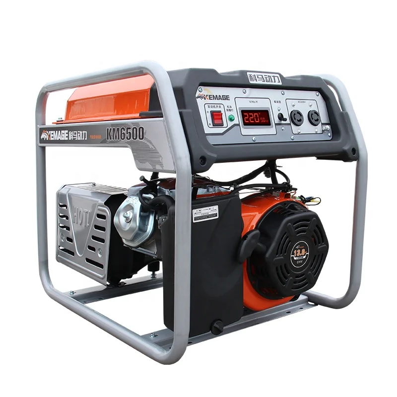 Kema Model H KM4800-4KW 3/4/5KW6KW8 Single-Phase Gasoline Generator