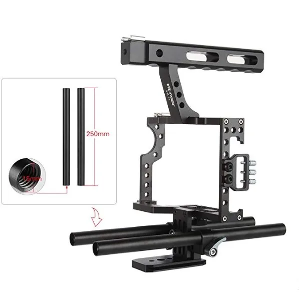 Viltrox Video Cage Kit Stabilizer VX-11 Aluminum Alloy Film Movie Making System for Sony A7/A7R LDC Mirrorless Camera Camcorder
