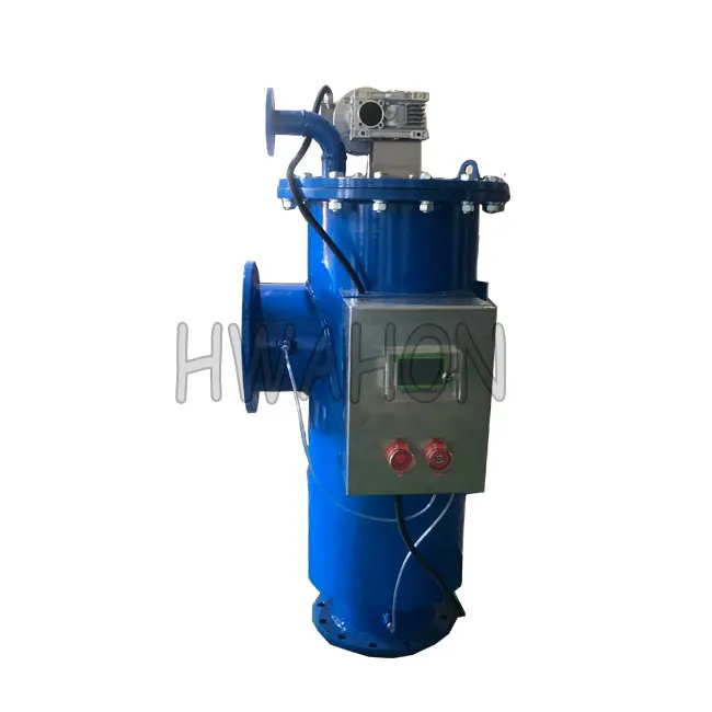 Industrial Chemical/Ink Coating /paint Filtration Scraper Type Automatic Self Cleaning Filter Backwash Water Filter
