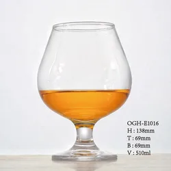 factory wholesale custom logo brandy snifter glasses cognac brandy glass for wedding christmas birthday gift bar restaurant