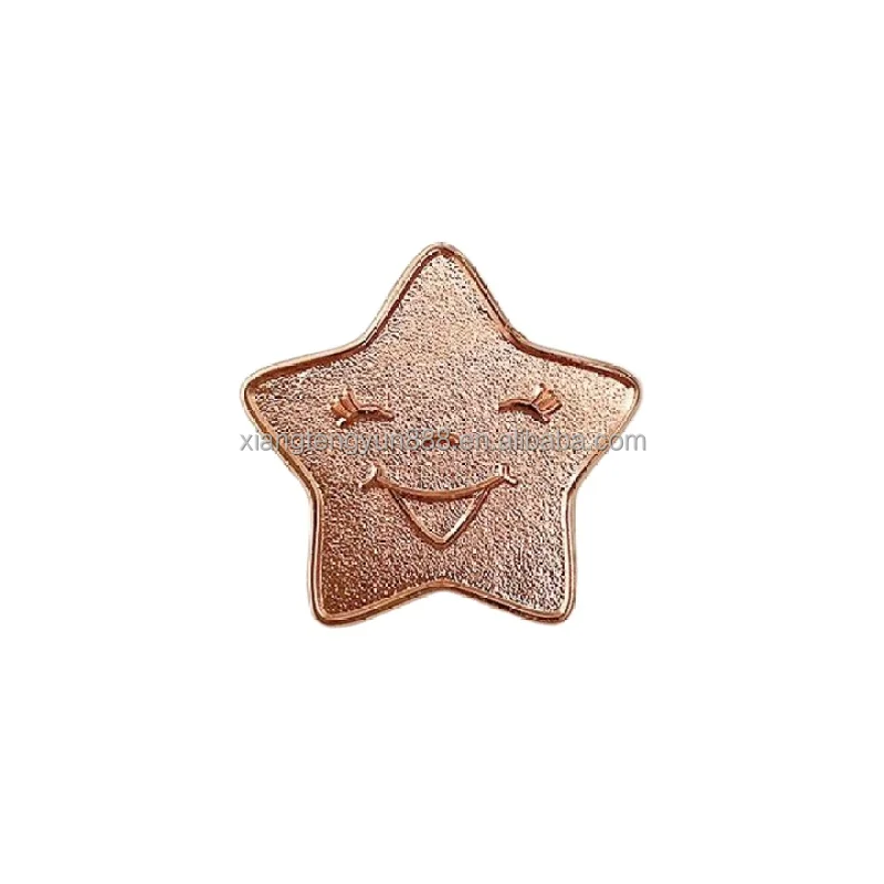 Custom Metal Badge Coin High Quality Blank Metal Name Badge Badge with Metal