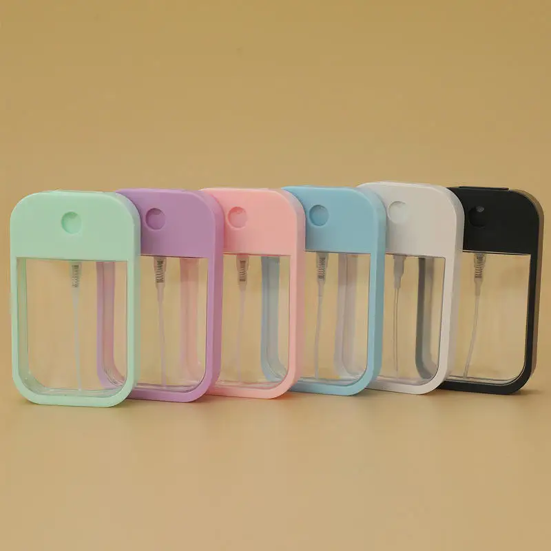 Trendy Small Silicone Spray Bottle for Perfume and Hand Sanitizer - Perfect for Everyday Use Silicone Spray Bottle
