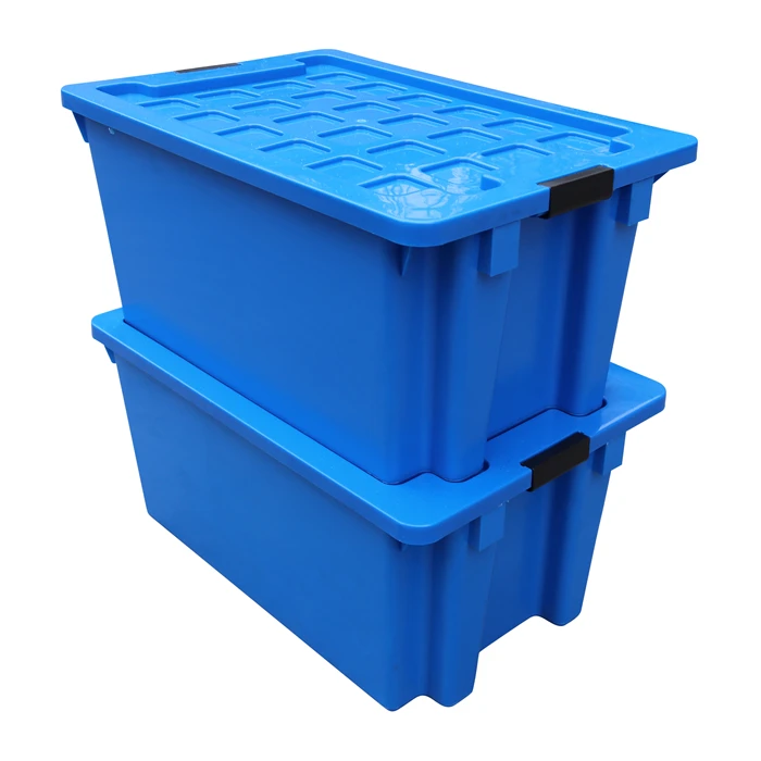 JOIN Plastic Shipping Box Warehouse Storage Tote Box Moving Solution Moving Box