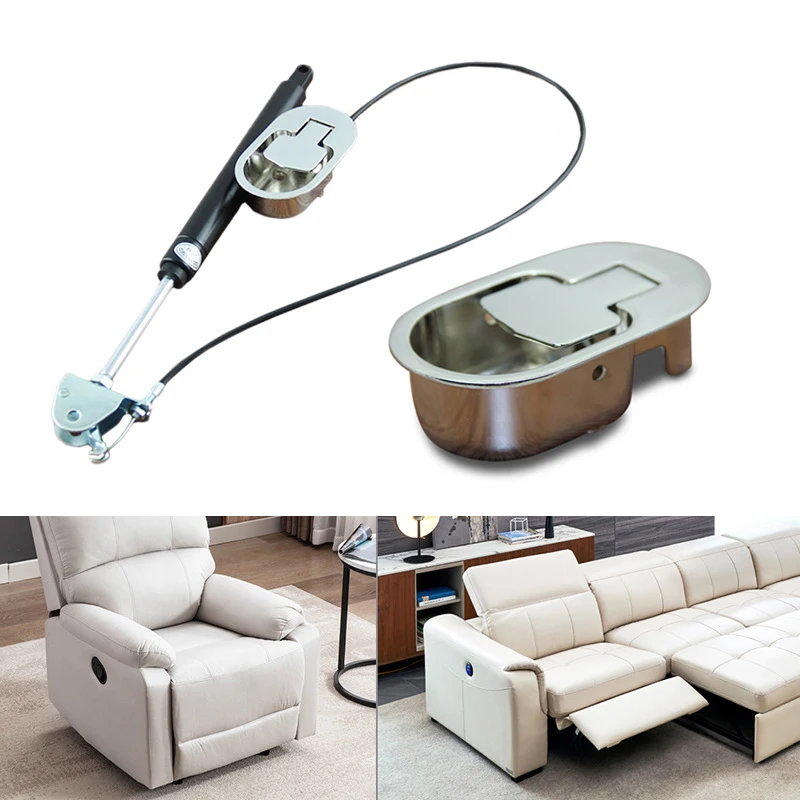 manufacturer wholesale furniture accessories recliner parts plastic blacks metal  aluminium handle cables reclining switches