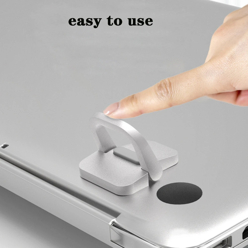 Portable Invisible Adjustable 2pc Mini Laptop Holder Cooling Stand Foldable stand for Laptop Notebook macbook air m2