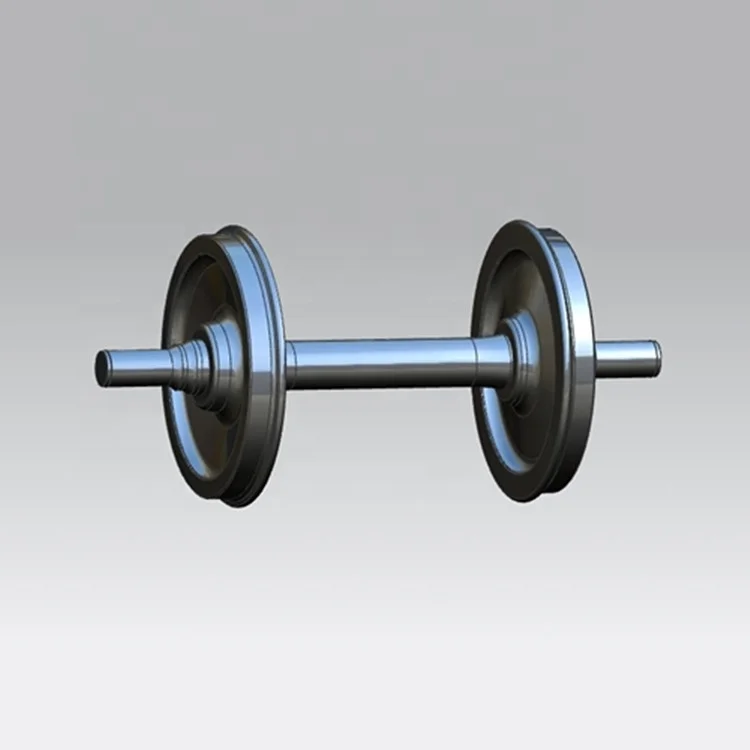 Standard used railway wagon wheel set for hot sale 760mm