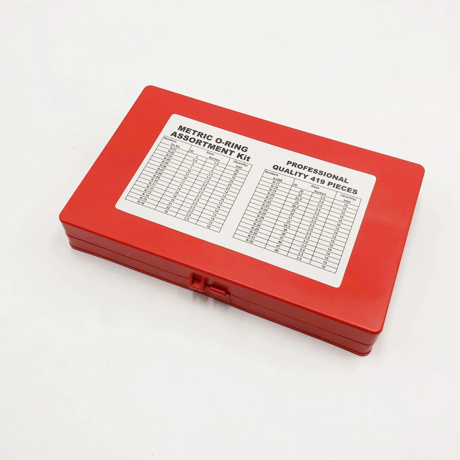 Auxiliary repair box of excavator cylinder NBR FKM FPM material O-ring repair box